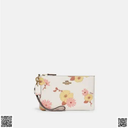 美國代購正品 Coach 印花腕帶手拿包