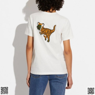 美國代購正品 Coach 恐龍虎T恤