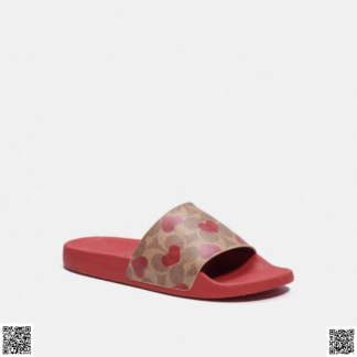 美國代購正品 Coach 愛心拖鞋