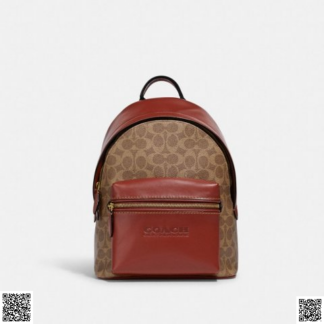 美國代購正品 Coach 拼色雙肩包