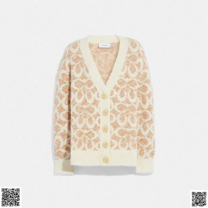 美國代購正品 Coach 老花羊毛開衫