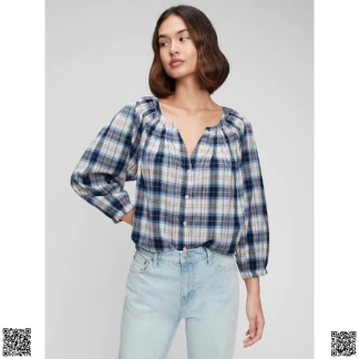 美國代購正品 Gap 格紋上衣