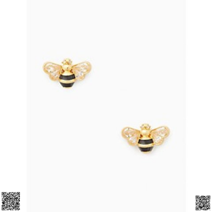 美國代購正品 Kate Spade all abuzz stone bee 蜜蜂耳釘