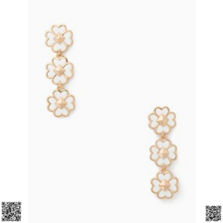美國代購正品 Kate Spade 四葉草耳墜