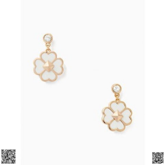 美國代購正品 Kate Spade 四葉草耳環