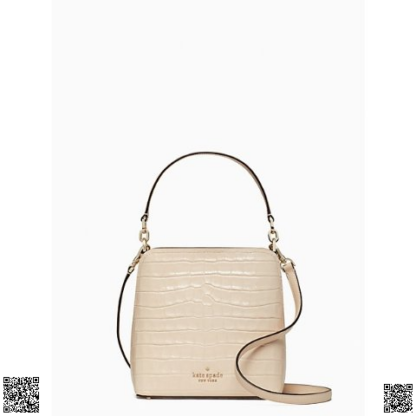 美國代購正品 Kate Spade 壓紋水桶包