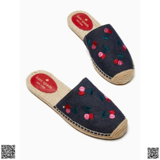 美國代購正品 Kate Spade 櫻桃刺綉平底鞋