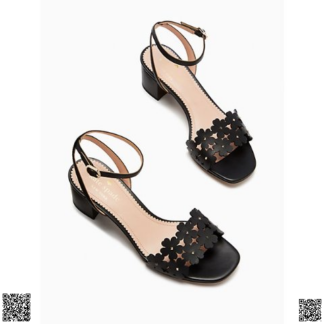 美國代購正品 Kate Spade 花朵真皮涼鞋