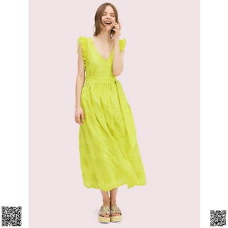 美國代購正品 Kate Spade 荷葉邊長裙