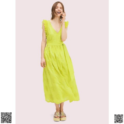 美國代購正品 Kate Spade 荷葉邊長裙