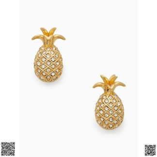 美國代購正品 Kate Spade 菠蘿耳飾