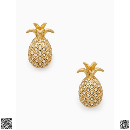 美國代購正品 Kate Spade 菠蘿耳飾