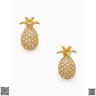 美國代購正品 Kate Spade 菠蘿耳飾