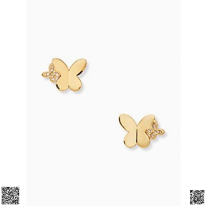 美國代購正品 Kate Spade 蝴蝶耳飾