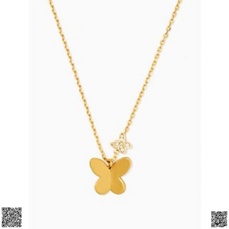 美國代購正品 Kate Spade 蝴蝶項鏈