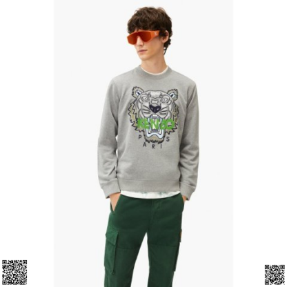 美國代購正品 Kenzo 男士虎頭衛衣