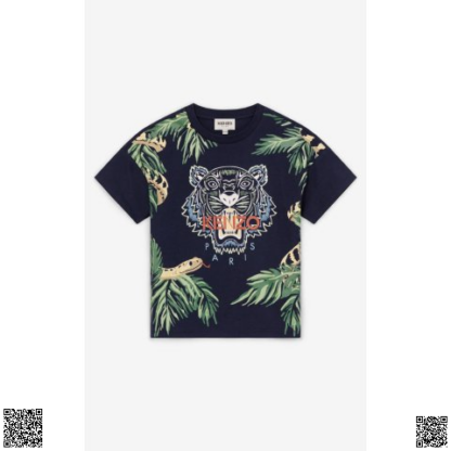 美國代購正品 Kenzo 男大童虎頭T恤