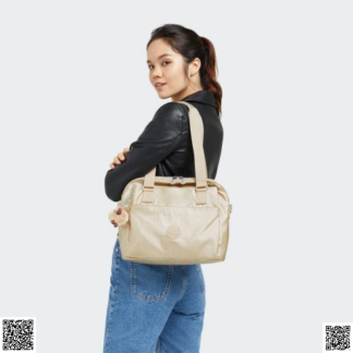 美國代購正品 Kipling 金屬色單肩包