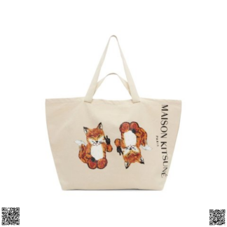 美國代購正品 Maison Kitsune 托特包