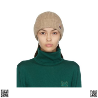 美國代購正品 Maison Kitsune 毛綫帽