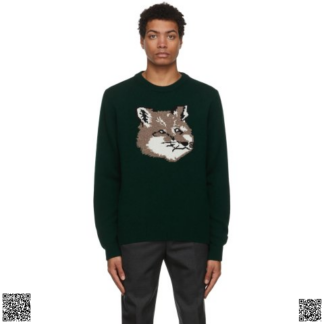 美國代購正品 Maison Kitsune 狐狸毛衣