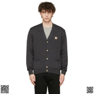 美國代購正品 Maison Kitsune 羊毛針織開衫