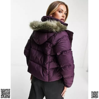 美國代購正品 The North Face Dealio Logo 毛領羽絨服