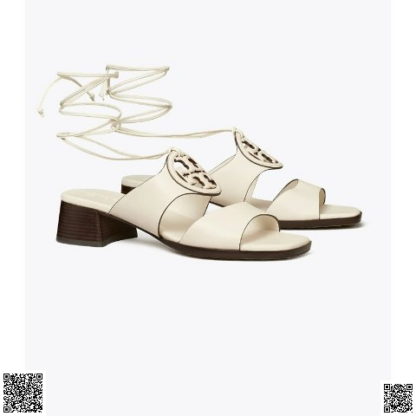 美國代購正品 Tory Burch Bombe Miller 低跟係帶涼鞋