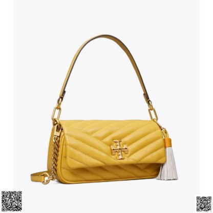 美國代購正品 Tory Burch Kira Chevron 流蘇絎縫腋下包