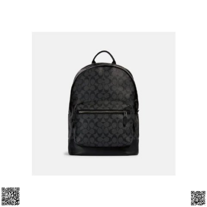 美國代購正品 West 老花雙肩包