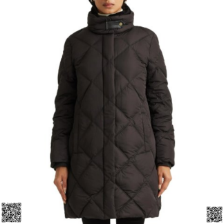 美國代購正品 絎縫羽絨大衣