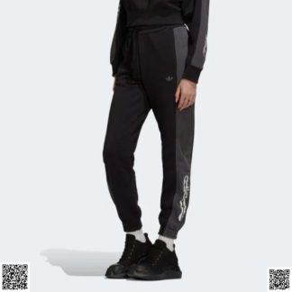 美國代購正品 Adidas Blocked Graphic Cuffed 運動Joggers