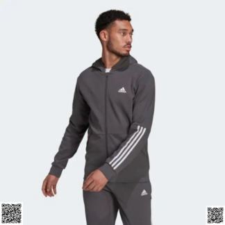 美國代購正品 Adidas 男款運動拉鏈外套