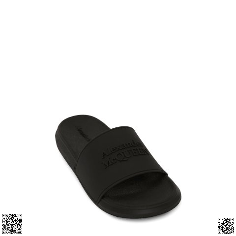 美國代購正品 Alexander McQueen logo 拖鞋