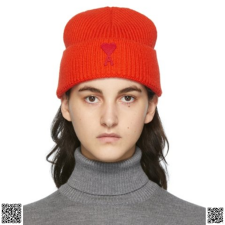 美國代購正品 Ami Alexandre Mattiussi 愛心毛綫帽
