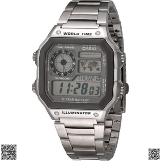 美國代購正品 Casio 10年電池動力數碼男錶