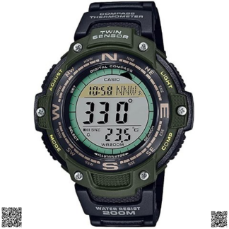 美國代購正品 Casio 指南針數碼男錶