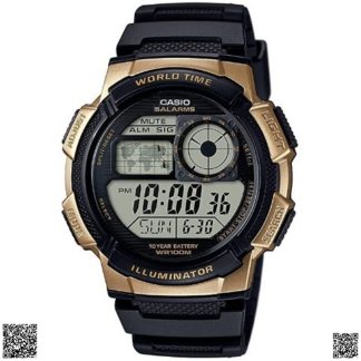 美國代購正品 Casio 數碼腕錶 10年電池動力
