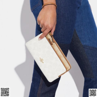 美國代購正品 Coach 拉鏈手拿包