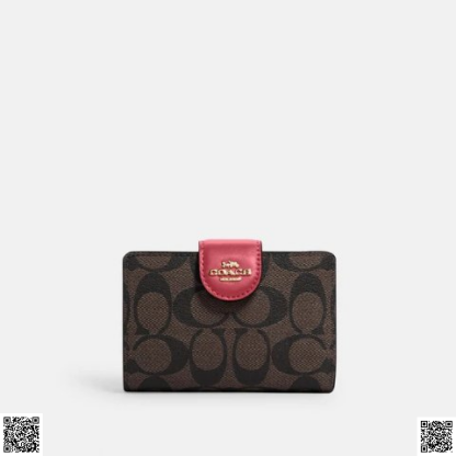 美國代購正品 Coach 拉鏈錢包