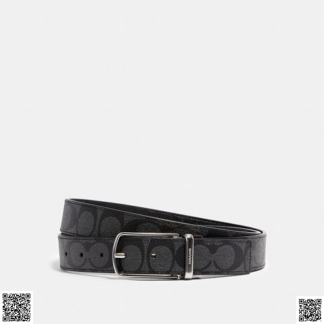 美國代購正品 Coach 老花雙麵腰帶 32mm
