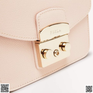 美國代購正品 Furla 粉金方糖包