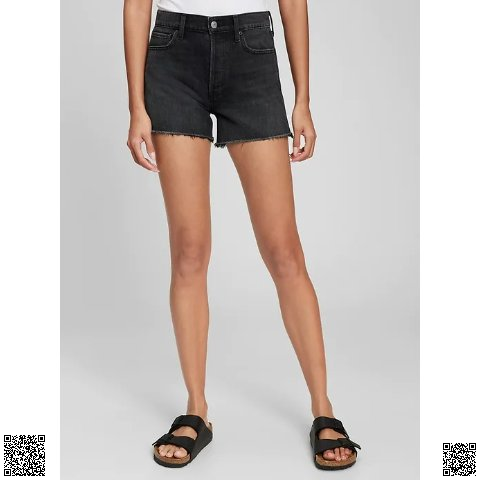 美國代購正品 Gap 3.5 高腰牛仔短褲