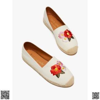 美國代購正品 Kate Spade 刺綉漁夫鞋