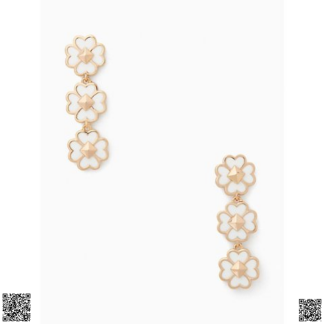 美國代購正品 Kate Spade 四葉草耳墜