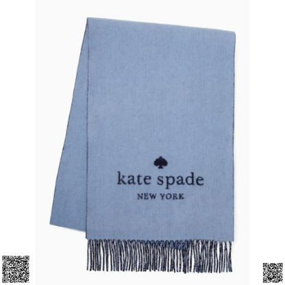 美國代購正品 Kate Spade 羊毛羊絨混紡圍巾