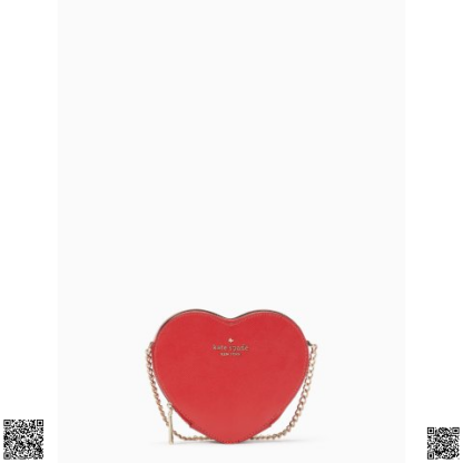 美國代購正品 Kate Spade 鏈條桃心包
