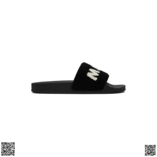 美國代購正品 Marni Logo 毛圈拖鞋