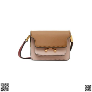 美國代購正品 Marni Nano Tri Trunk 口金風琴包