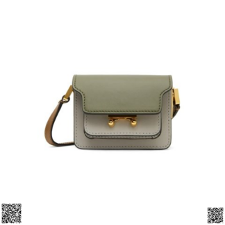 美國代購正品 Marni Nano Tri Trunk 口金風琴包